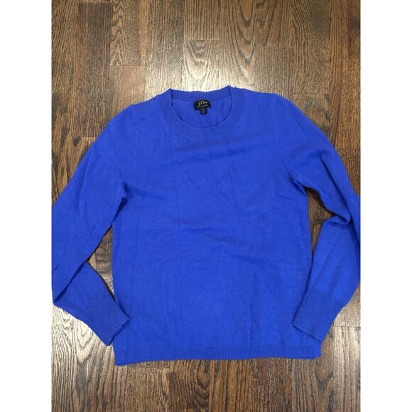 J Crew Women’s Royal Blue Cashmere Sweater, S - Picture 1 of 7
